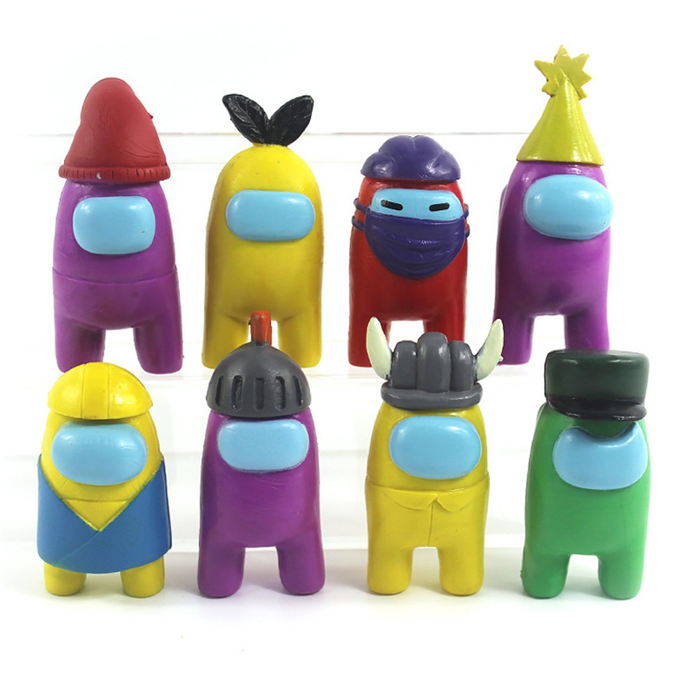 Collectible Among Us Set of 8 and Set of 6 Collectible Figure Among Us ...