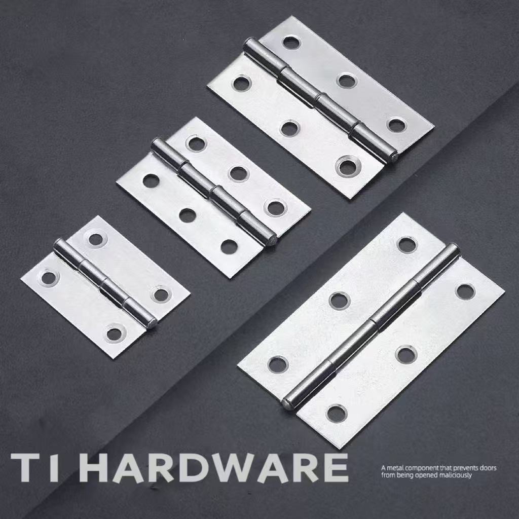 20-Pack 2-Inch Stainless Steel Folding Hinges With 120 Screws – For Doors And Windows