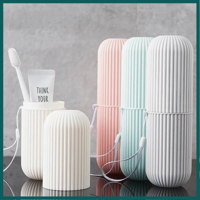 Travel Portable Toothbrush&toothpaste Organizer cup Toothbrush Holder ...