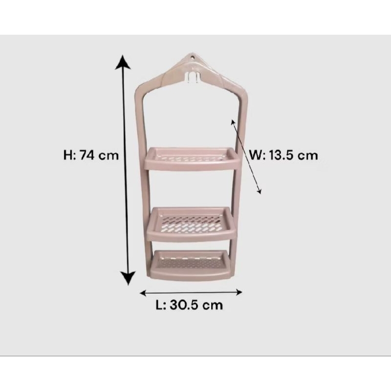 shower bathroom caddy 3-LAYERS organizer | Shopee Philippines
