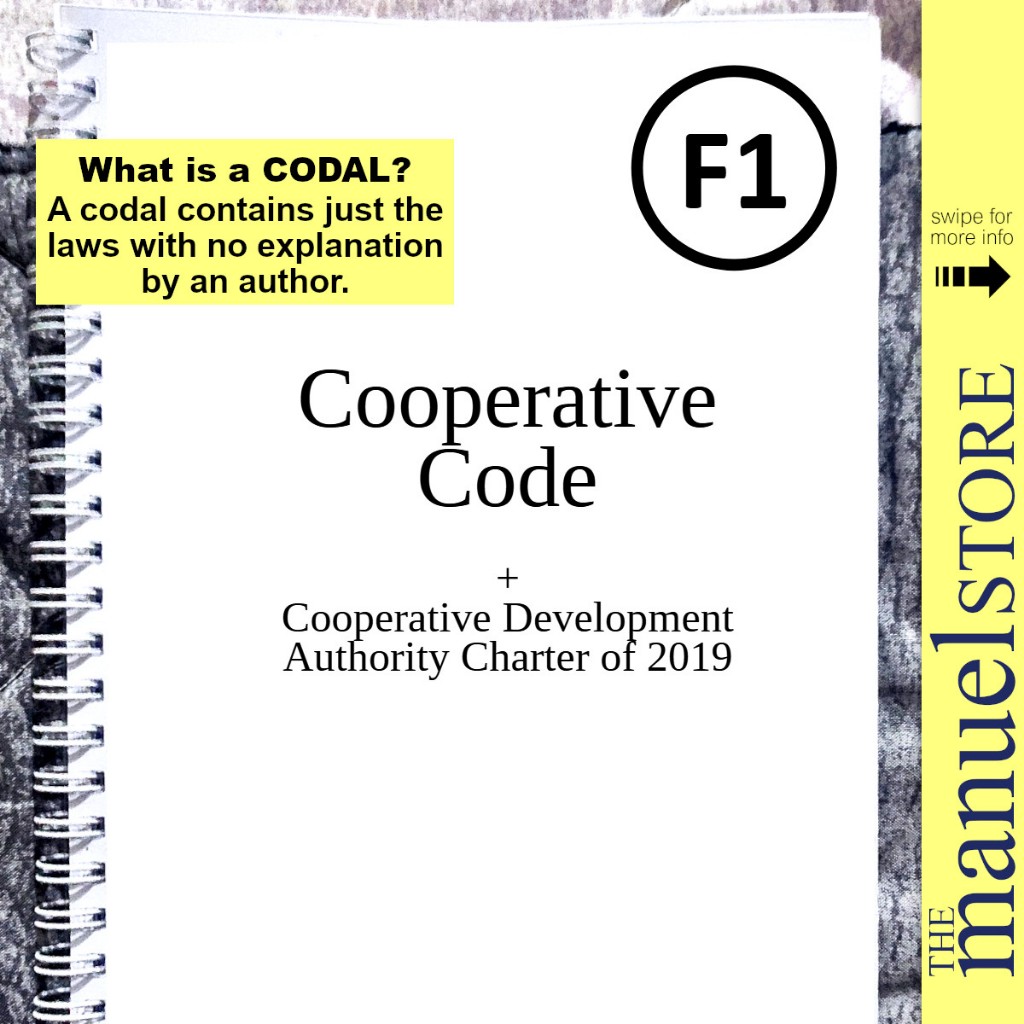Notebook Codal (2025) Cooperative Code - Development Authority CDA ...