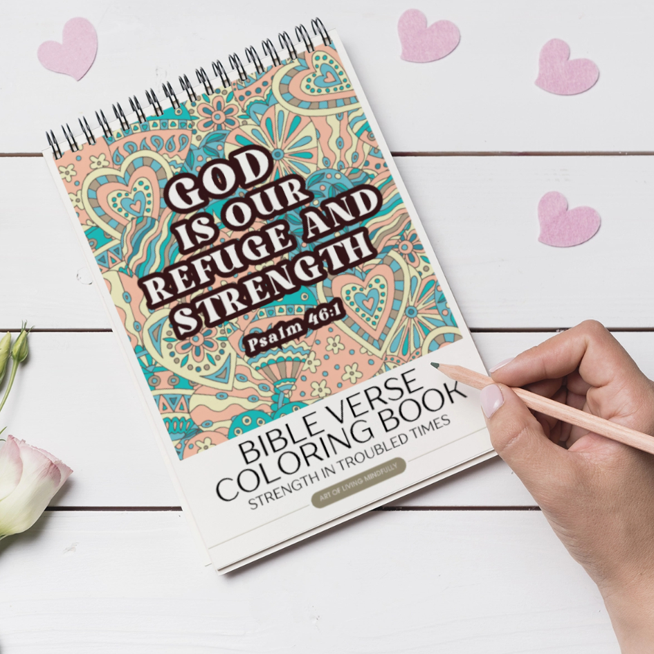 Bible Verse Coloring Book – Scripture Coloring for Adults | Christian ...