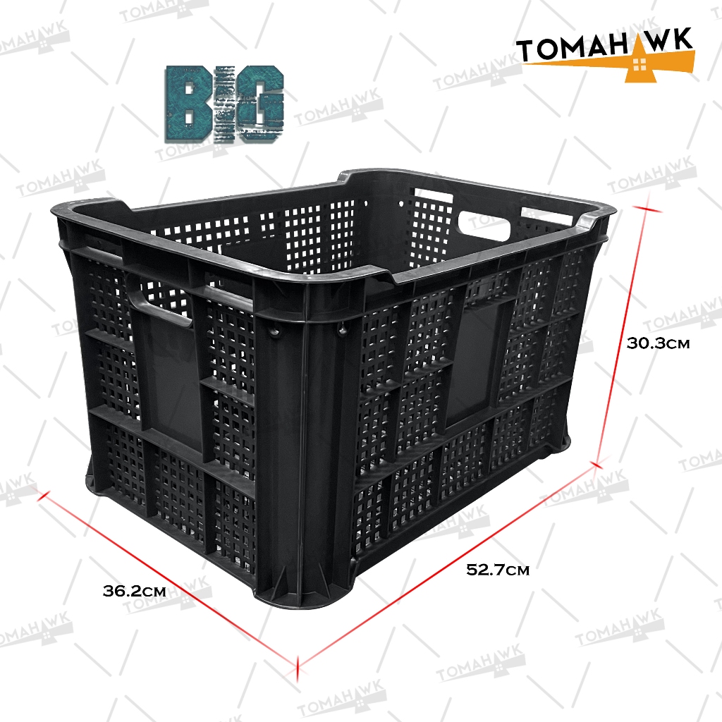 OHAHA CUSTOMIZED WINDOW FOR MULTI-PURPOSE CRATES BLACK COLOR 52*36*30CM ...