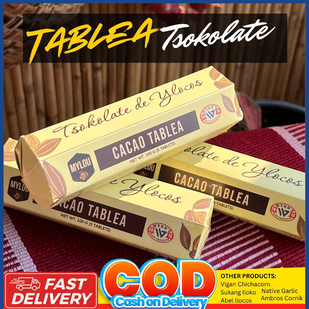 Ilocos Cacao Tablea Ksokolate Ilocos Organic Kakao Pure Tablea Tableya ...