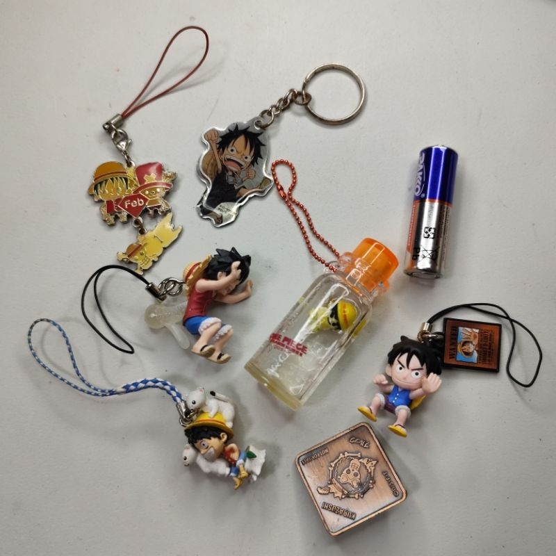 Assorted Luffy Key Chains, Charms, and Pin (Sold Separately) | Shopee ...