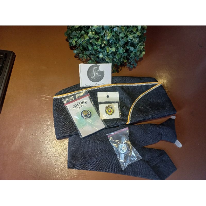 BFP Oversee cap w/pin and Necktie w/clip.Set | Shopee Philippines