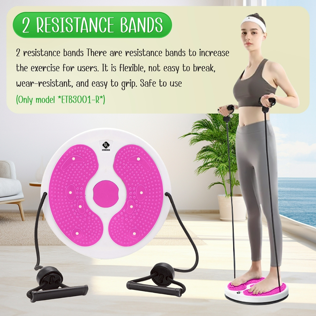 Bettergrowph ABS Material Waist Twisting Disc Figure Trimmer Fitness ...