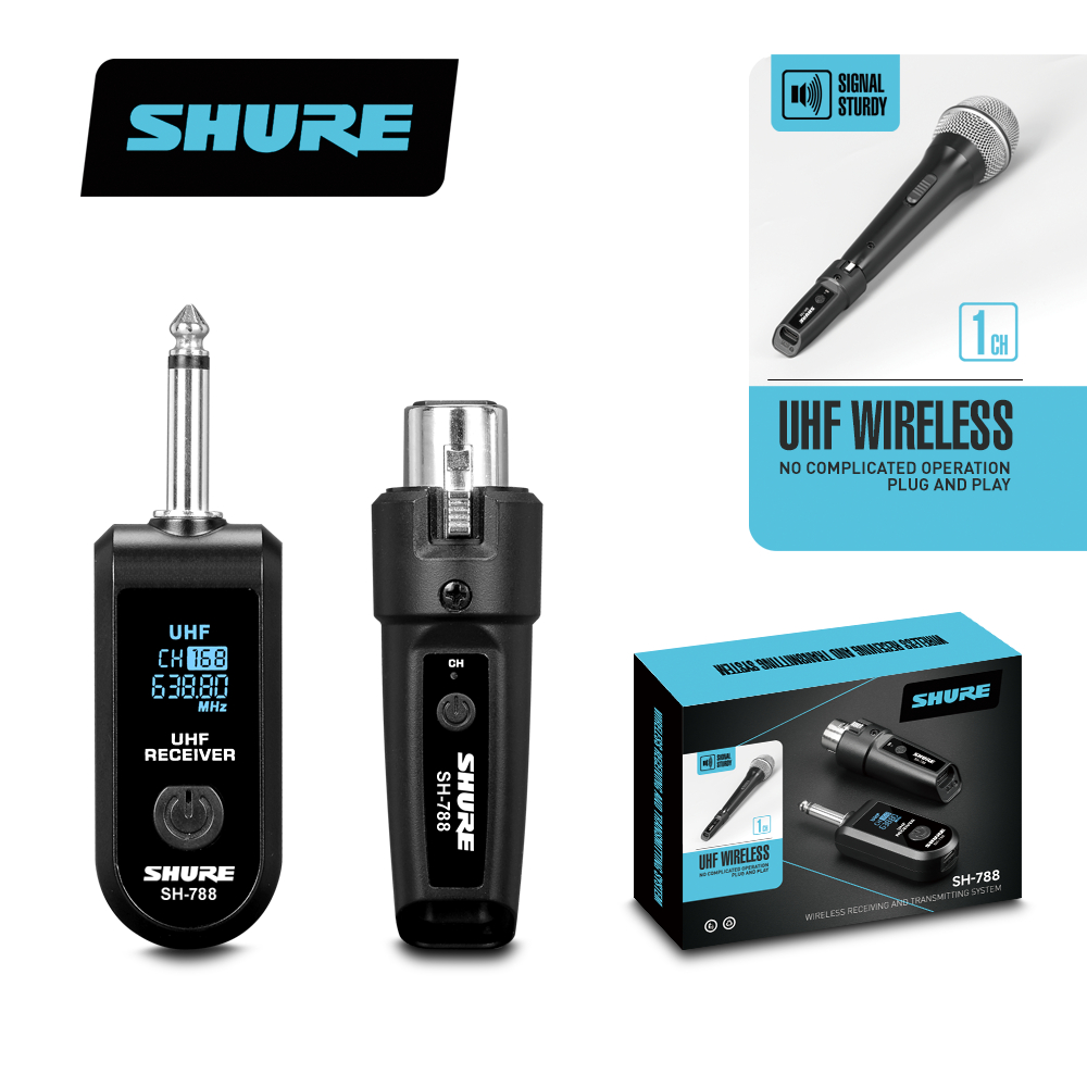 COD SH-788 Dynamic microphone wired conversion wireless microphone ...
