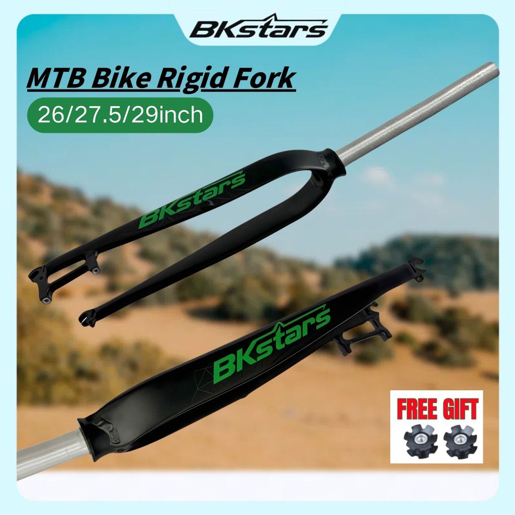 BKSTARS Rigid Fork 27.5-inch 26-inch 29-inch Mountain Bike Rigid Fork ...