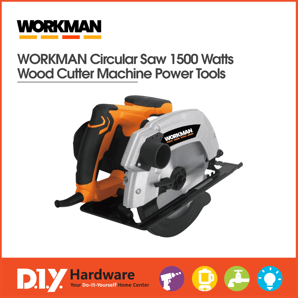 WORKMAN by DIY Hardware Circular Saw 1500W - PH915 | Shopee Philippines