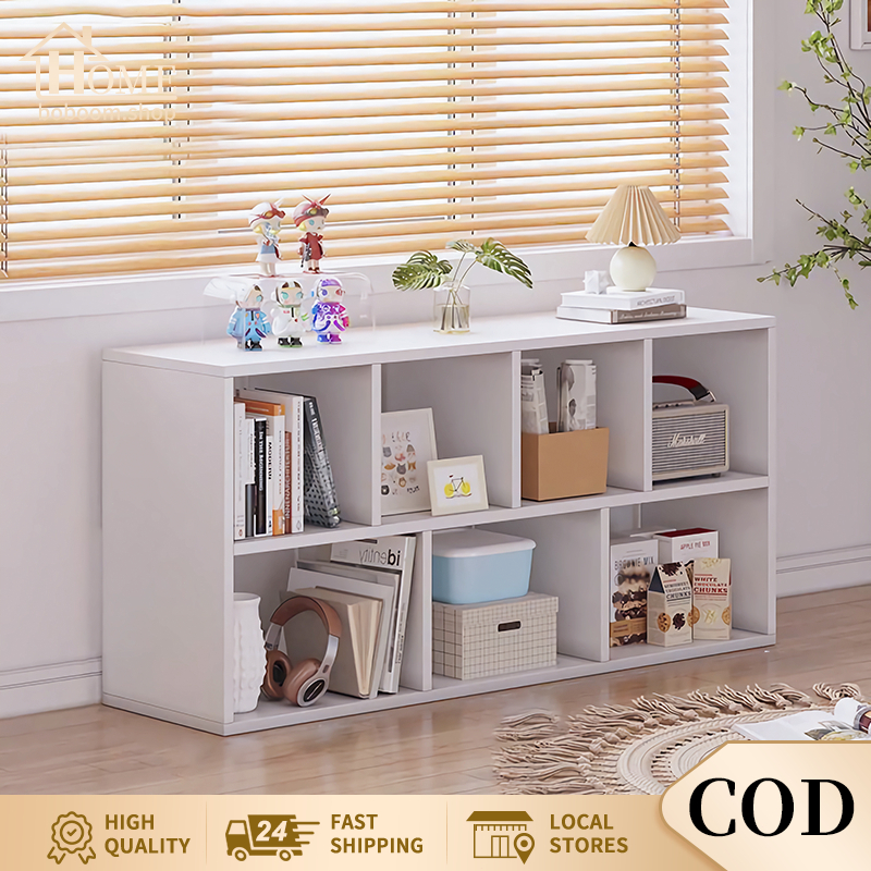 ♬COD♬ Modern Wooden Bookshelf Organizer Storage Cabinet Divider Rack ...
