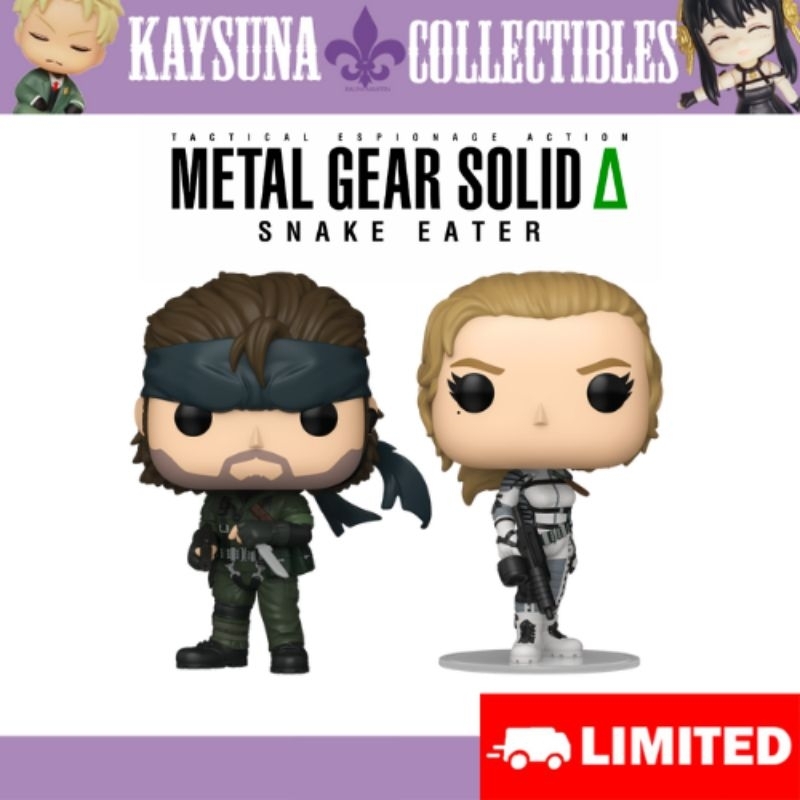Funko POP! Games: Metal Gear Solid Naked Snake Vinyl Figure - 3.75 Inches With FREE Box Protector Case