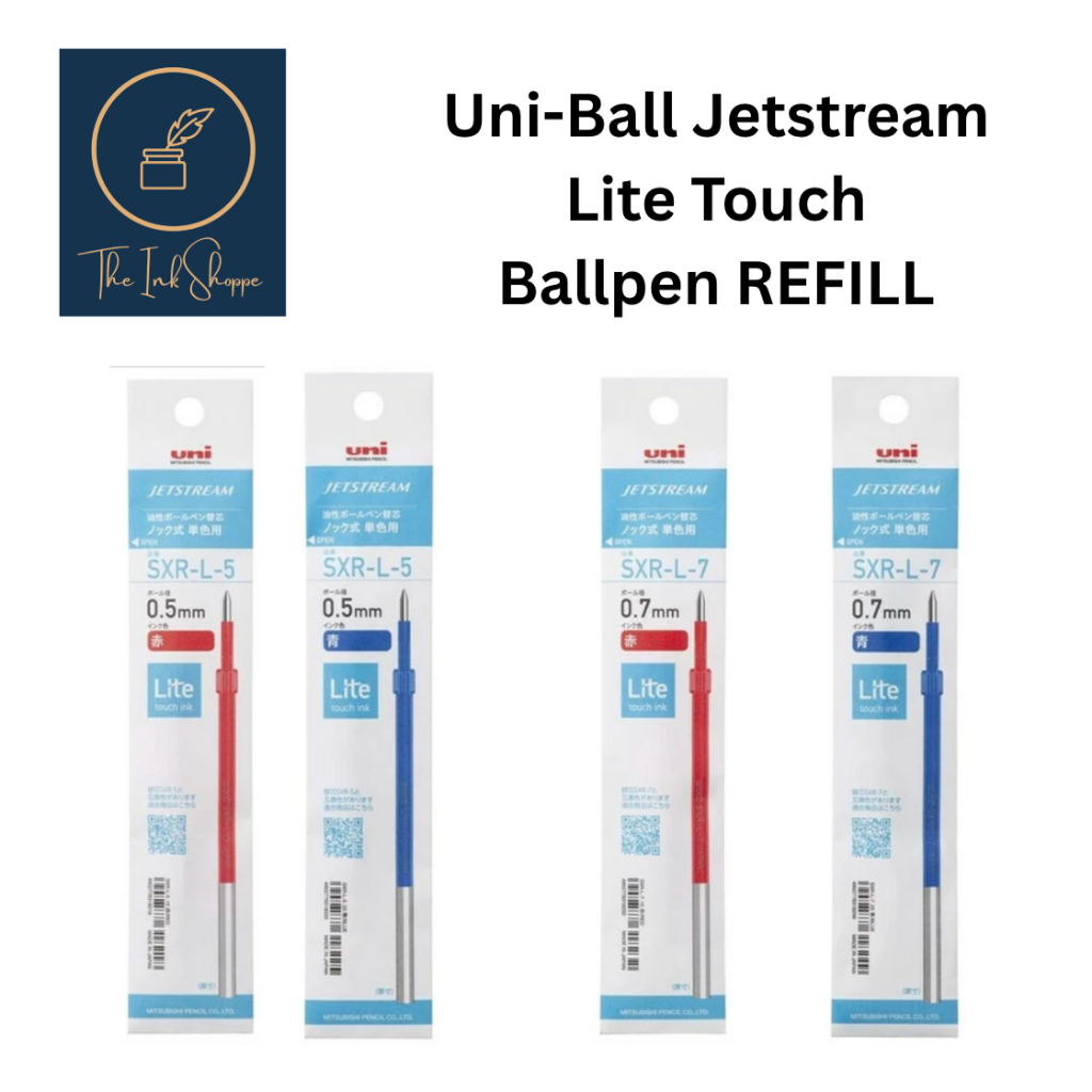 Uni-Ball Jetstream Lite Touch Ballpen REFILL | Shopee Philippines