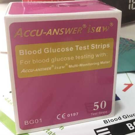 LY Accu-Answer Isaw Glucose Strips 50’S hemoglobin 4-in-1 Instrument ...