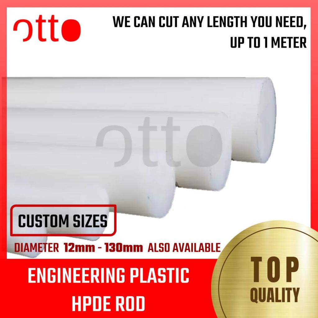 Engineering Plastic HDPE Rod White/Blue Various Sizes 2 | Shopee ...