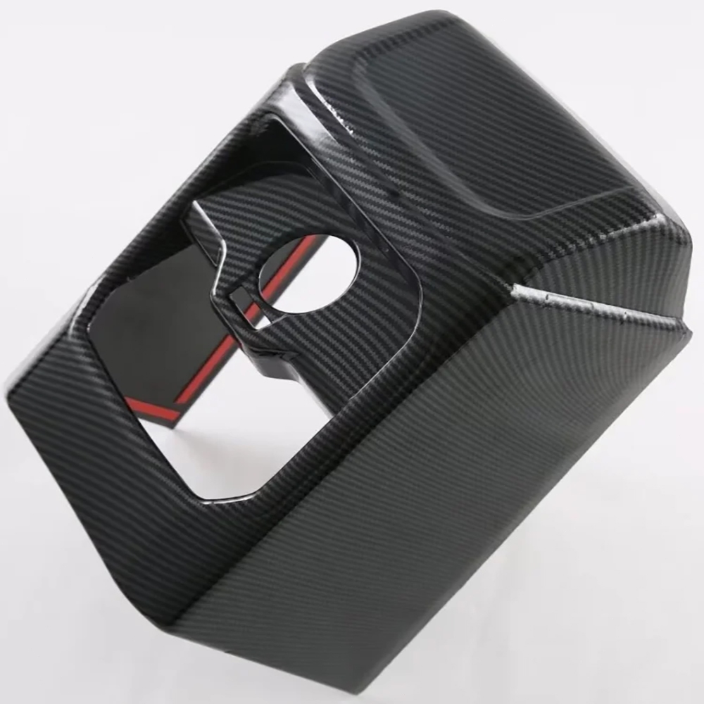 Back Armrest Air Vent Cover Carbon Fiber Rear Exhaust Vent Decoration ...