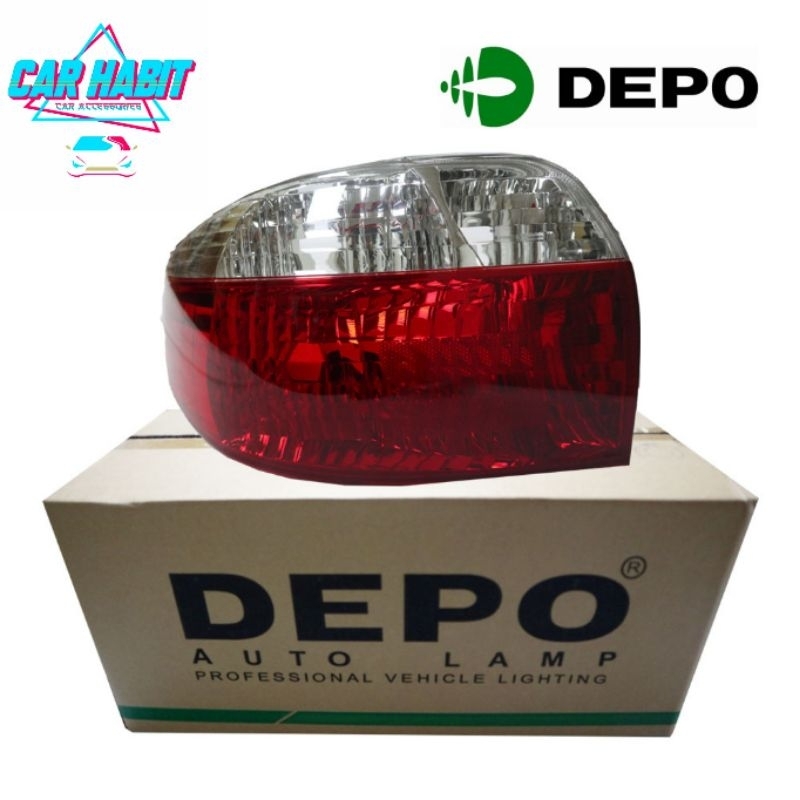 Toyota Vios Depo Tail Light Tail Lamp 2003 2004 (Left Side) | Shopee ...