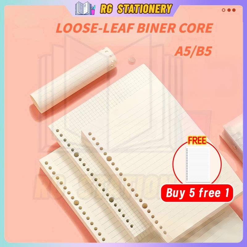 Binder Refill 20/26/30 Holes Loose-Leaf Notebook Refill Replacable ...