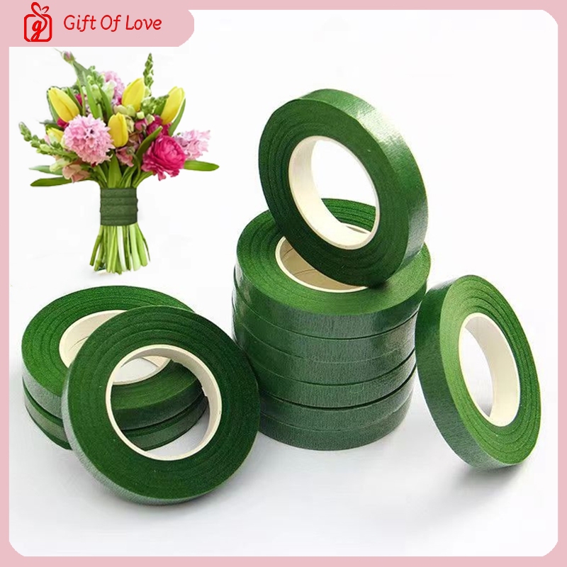 Flower Tape Rice Green Tape Wholesale Wrinkle Tape Diy Manual Packaging