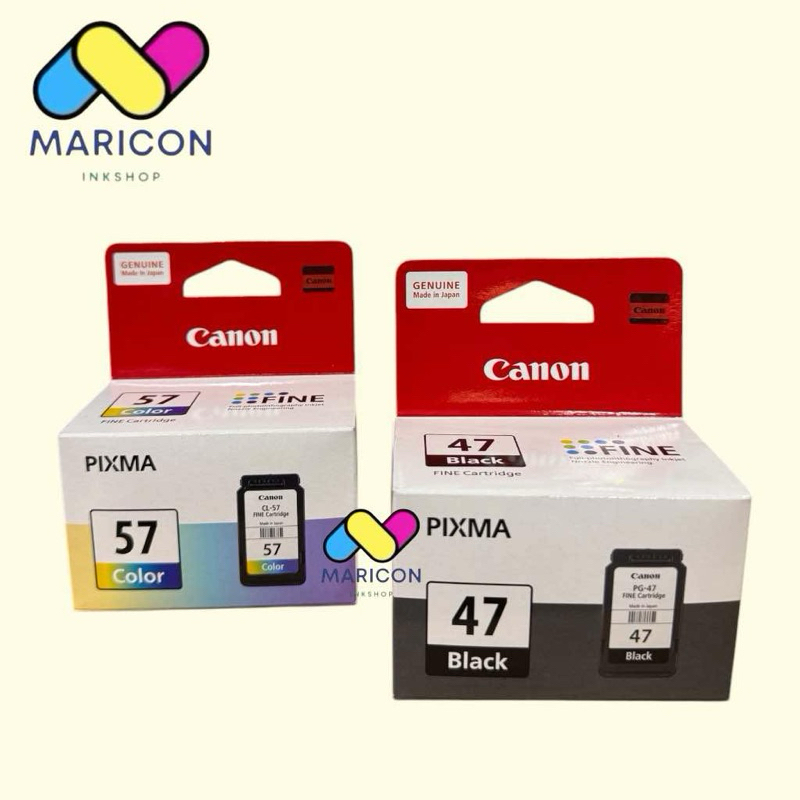 BRANDNEW ink CARTRIDGE 47/57 with box for E400/E410/E470 | Shopee ...