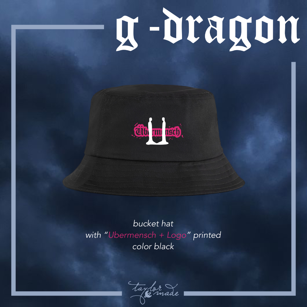 G-DRAGON UBERMENSCH CAP / BUCKET HAT | Übermensch Manila GDRAGON