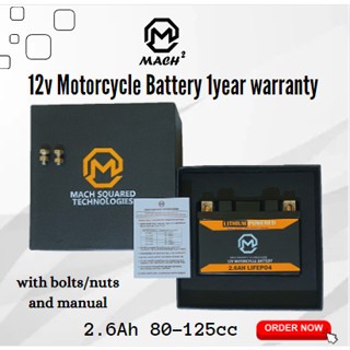 MachSquared Lifepo4 4L for Honda Click 125 and below | Shopee Philippines