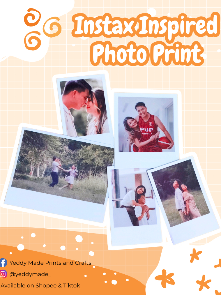 Instax Inspired Photo Print (Set Print 10 pieces) | Shopee Philippines
