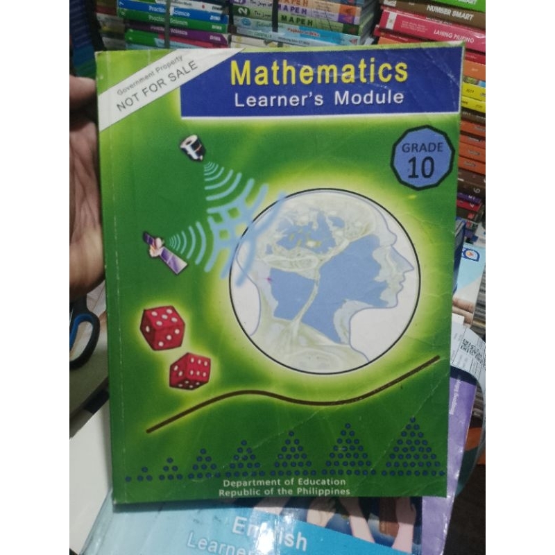 MATHEMATICS LEARNER'S MODULE grade 10 (use | Shopee Philippines