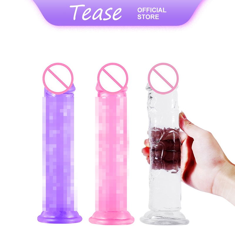 Tease Asian Japanese Version Bold Penis Dildo Adult Toys Sex Toy for Women  | Shopee Philippines