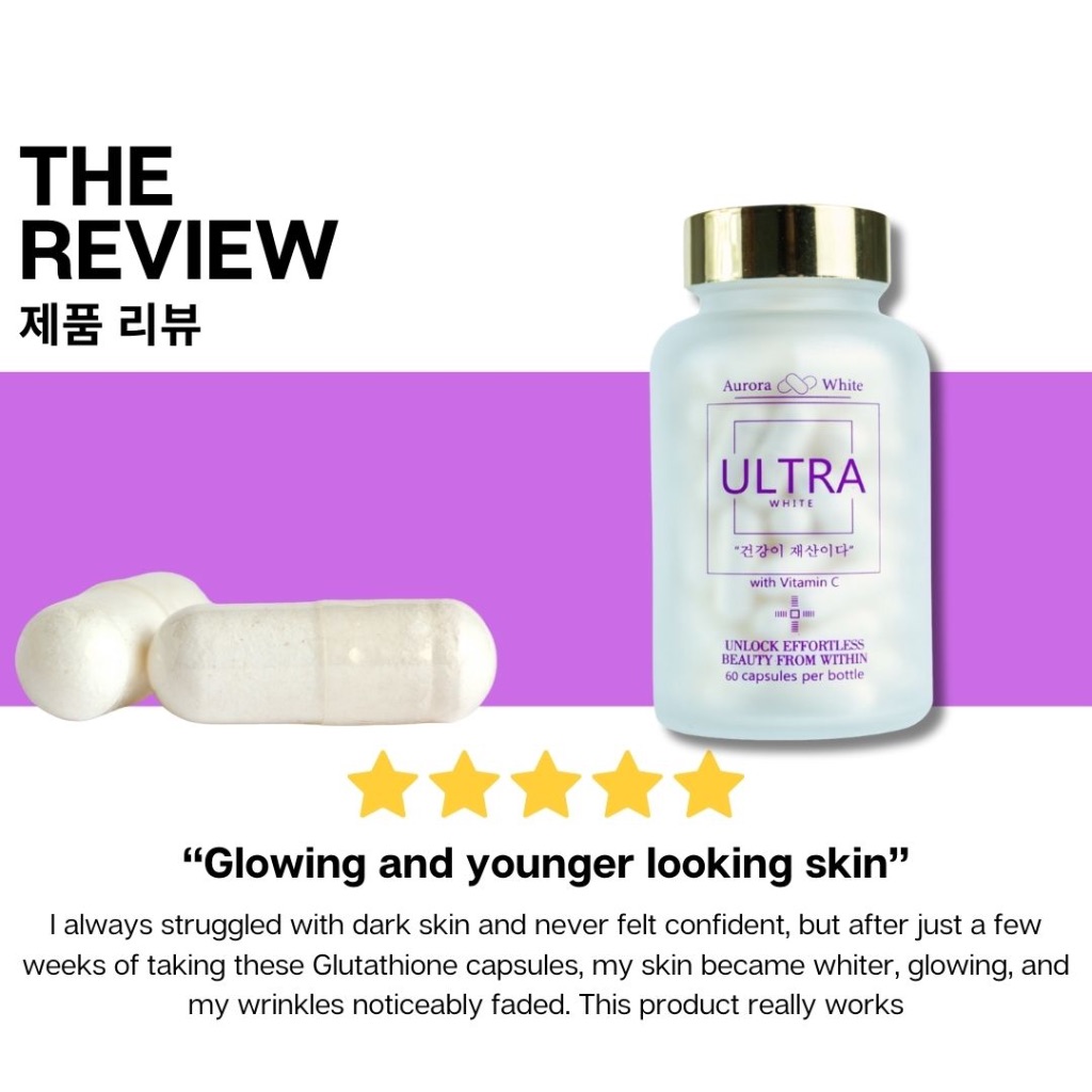 ultra white collagen l glutathione Benefits of Glutathione main image 1