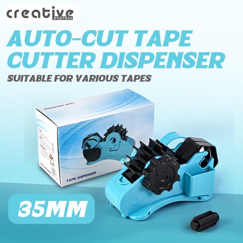 Creative Auto-Cut Tape Cutter Dispenser 35mm Multifunctional Tape ...