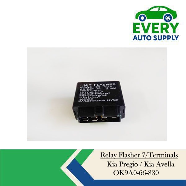 RELAY FLASHER UNIT 7/TERMINALS KIA PREGIO / KIA AVELLA / KIA SEPHIA ...