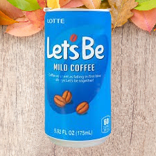 LOTTE LETS BE MILD COFFEE INSTANT COFFEE OF KOREA 175 ML | Shopee ...