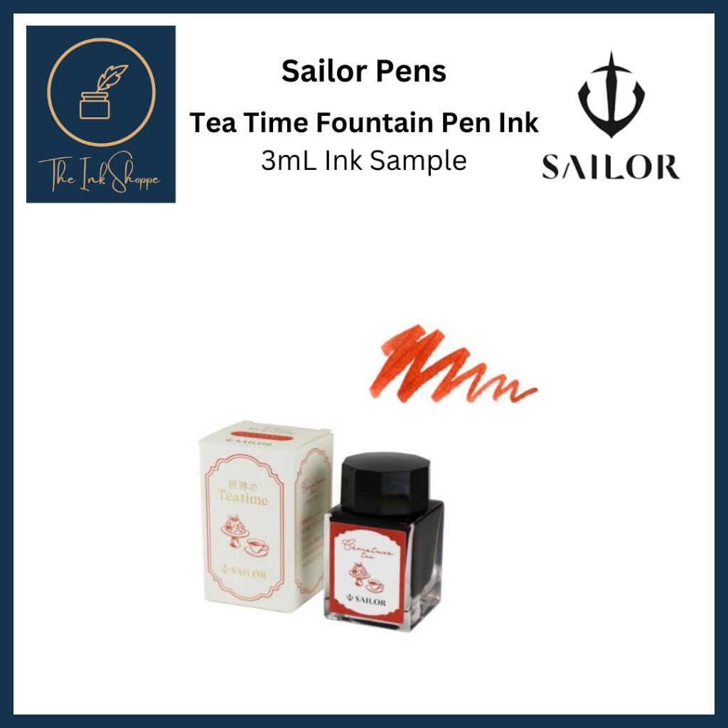 Sailor Tea Time Limited Edition Fountain Pen Ink Sample (3mL) | Shopee ...