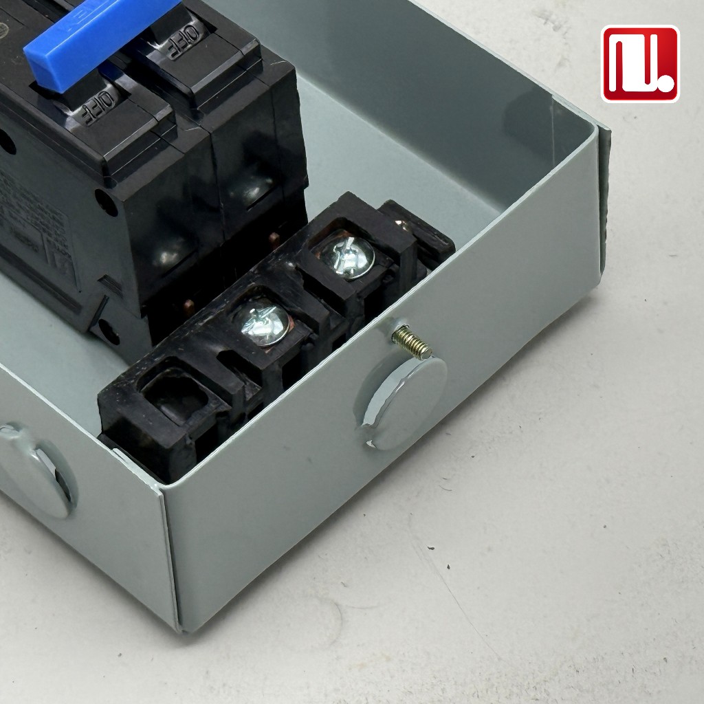 Delta Nema-1 Enclosure with Koten Plug-In Circuit Breaker 2 Pole (HPH-P ...