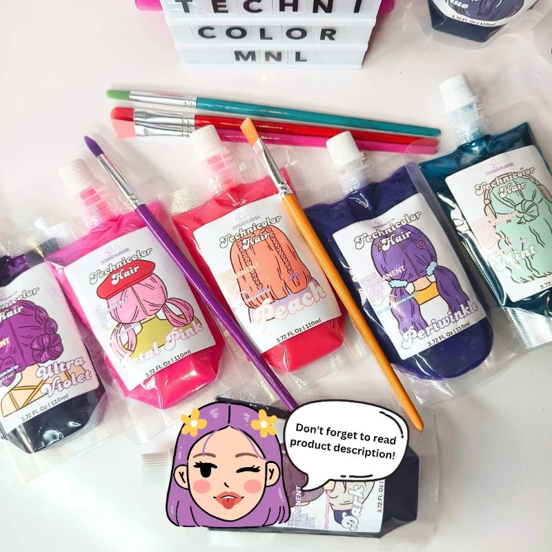 Technicolor Hair Semi Permanent Hair Color Conditioner (110ml) | Shopee ...