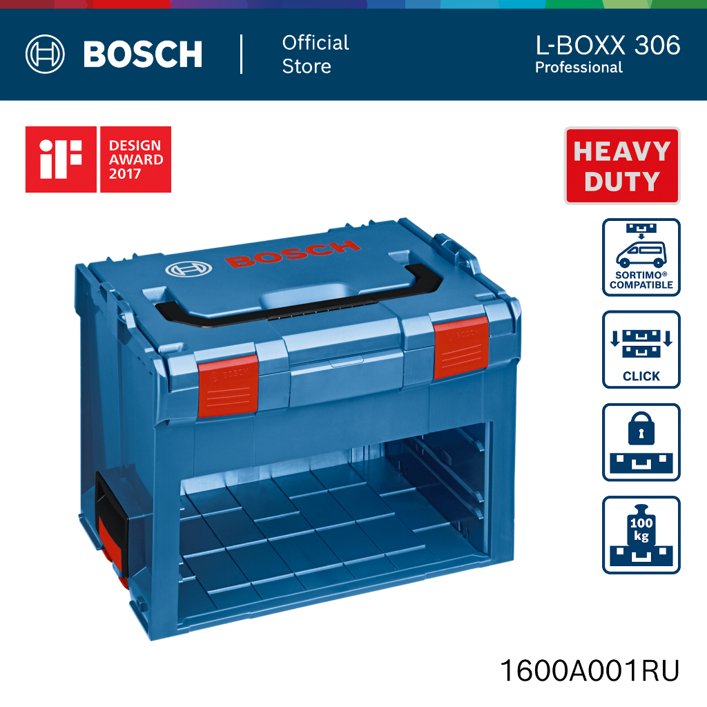 Bosch Power Tools L-BOXX 306 Professional Carrying Case System | Shopee ...