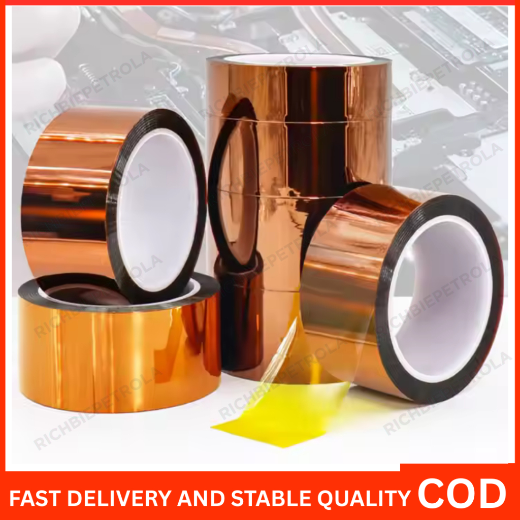 8mm 10mm 15mm Kapton Tape Adhesive High Temperature Heat Resistant ...