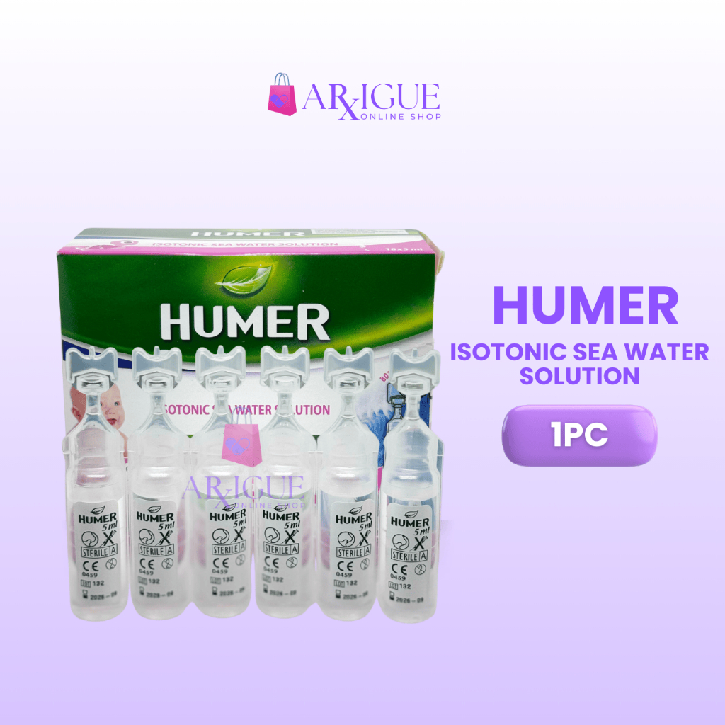 Humer Isotonic Sea Water Solution (Pedia) PER PIECE | Shopee Philippines