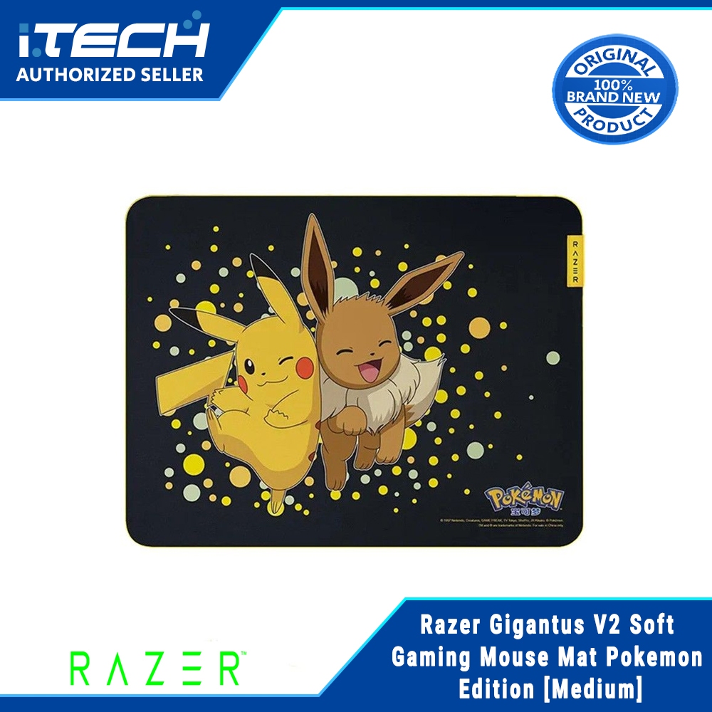 Razer Gigantus V2 Soft Gaming Mouse Mat Pokemon Edition [Medium ...