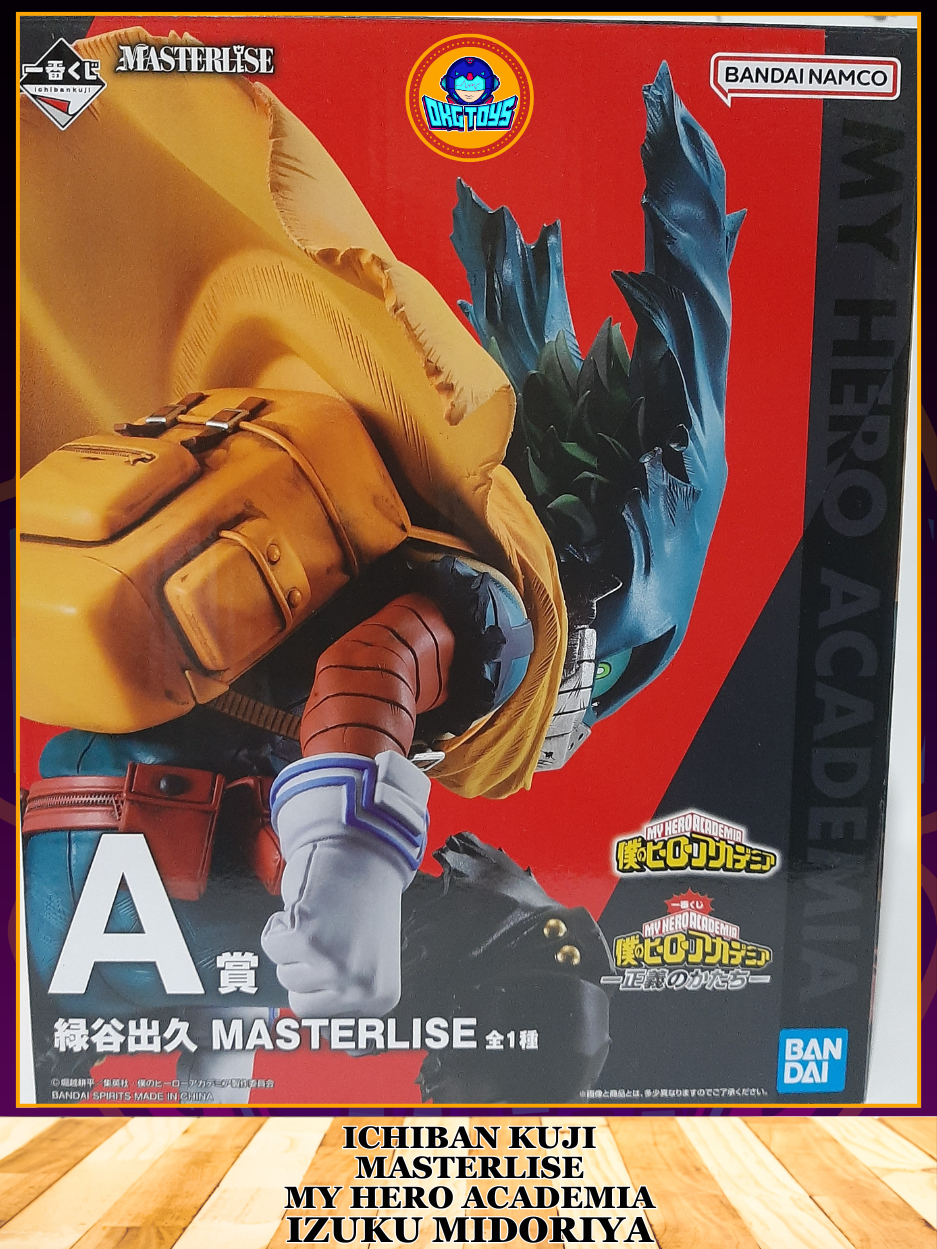 Ichiban Kuji My Hero Academia Spun Together Feelings - C Prize Izuku Midoriya MASTERLISE Figure Do you Best, Deku!