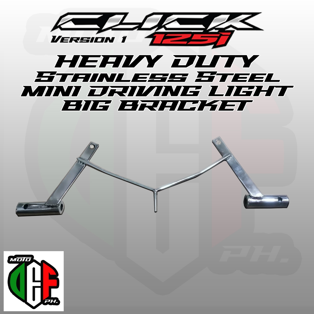Click V1 Stainless Steel Mini Driving Light Bracket• MDL Bracket for ...
