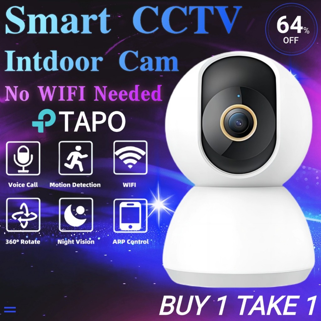 V380 Pro CCTV Camera 1080P Detection Indoor Wireless CCTV Infrared ...