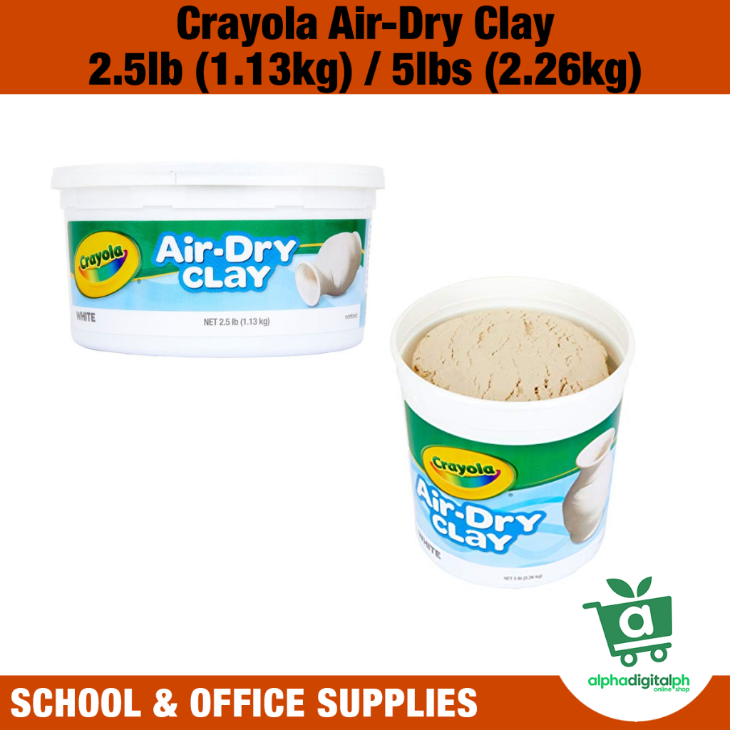 Crayola Air Dry Clay - 2.5lb Yellow Modeling Clay For Kids Crafts