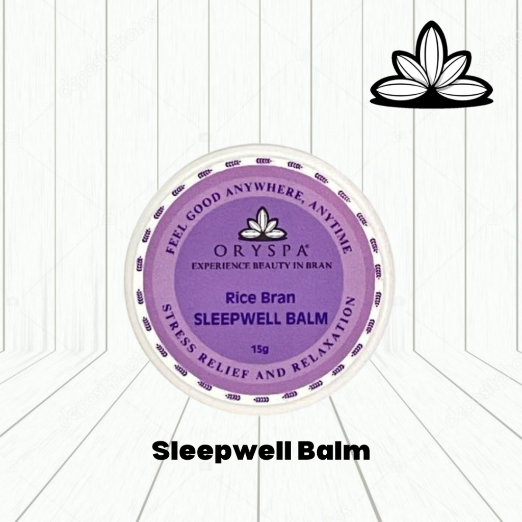 Rice Bran Sleepwell Balm 15g | Shopee Philippines