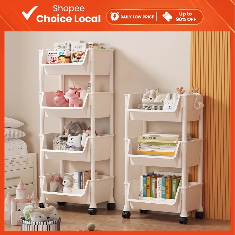 Organizer Rack Trolley Cart Organizer Shelf Table Organizer Storage ...