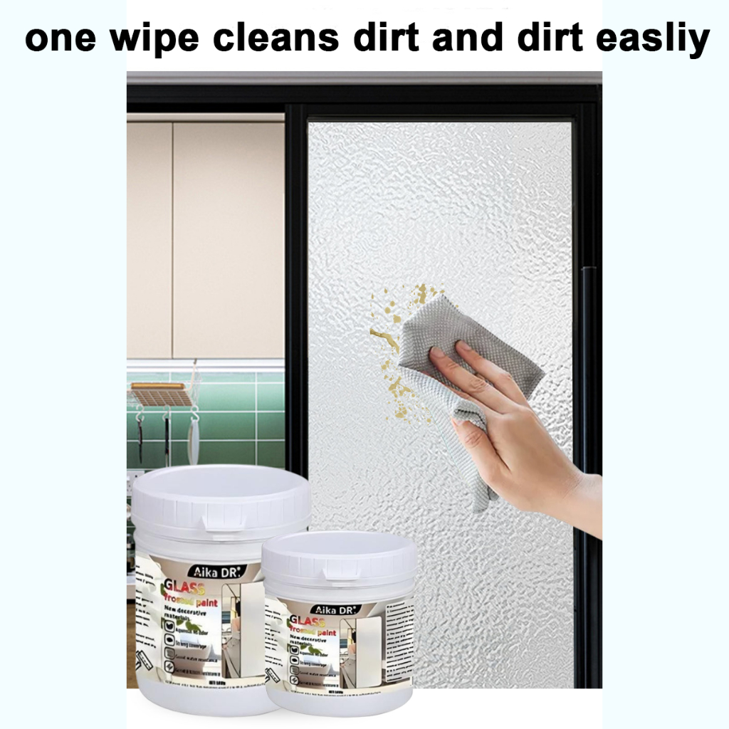 Protect Privacy Glass Frosted Paint 500g Window Sticker Glass Film Home ...