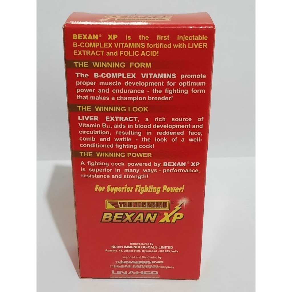 Thunderbird Bexan XP 100 ml | Shopee Philippines