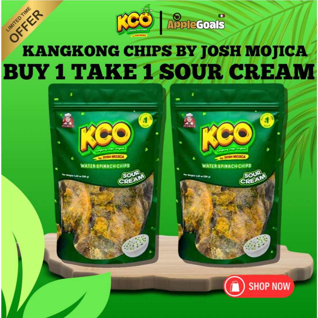 BUY 1 TAKE 1 KANGKONG CHIPS BY JOSH MOJICA 