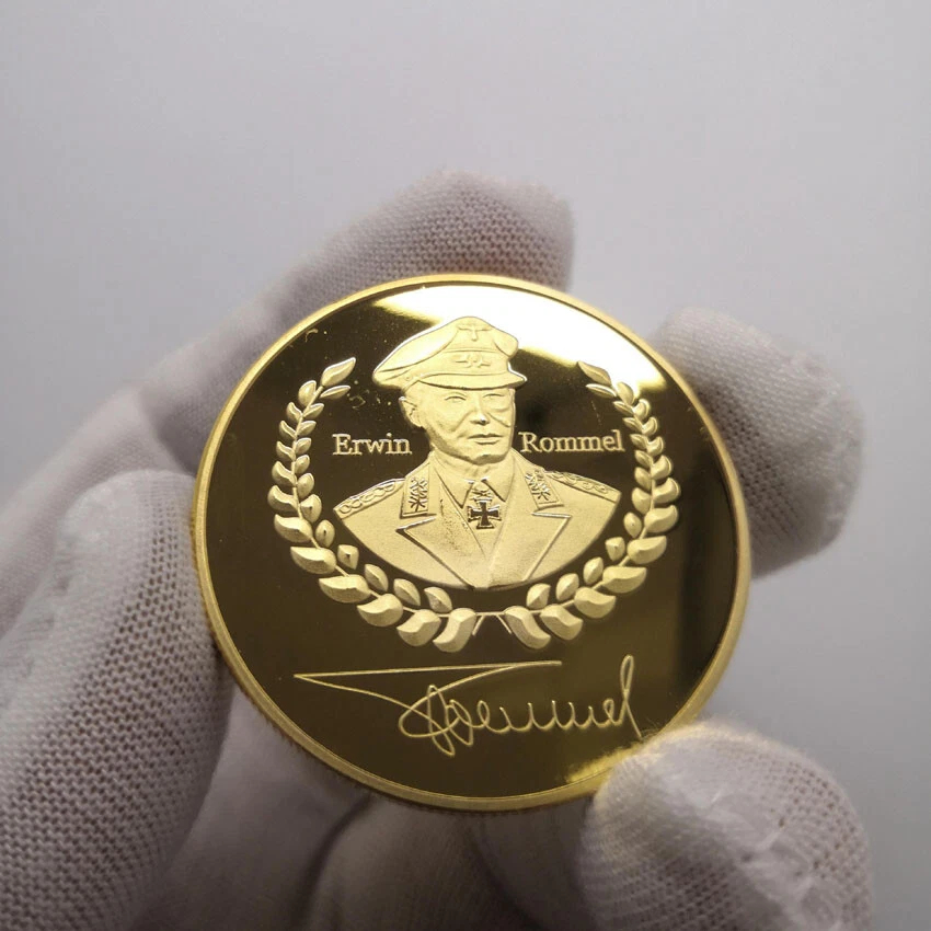 Erwin Rommel WW2 German Commemorative Coin | Shopee Philippines